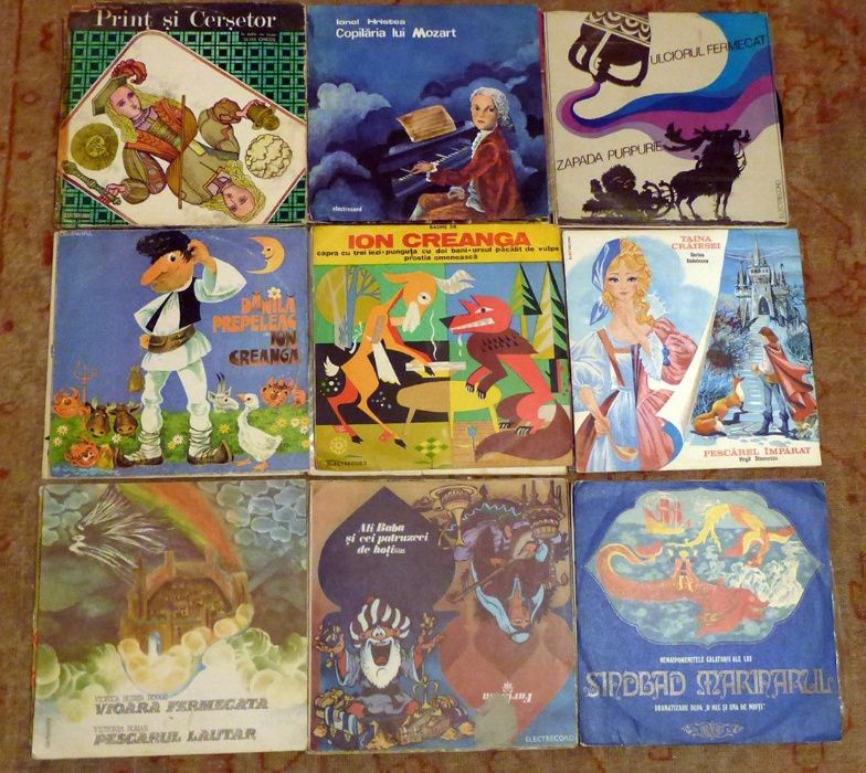 Disc Vinyl Povesti Povestiri Piese de de Teatru Radiofonic Electrecord