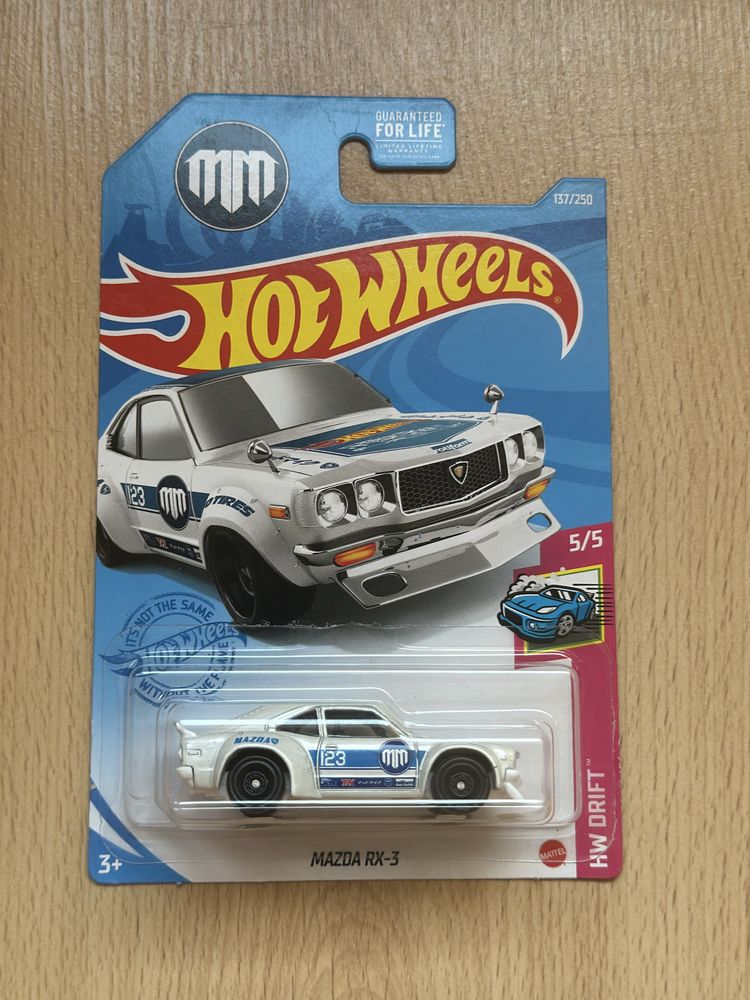 Hot Wheels Mazda RX-3 Mad Mike STH (Super Treasure Hunt)
