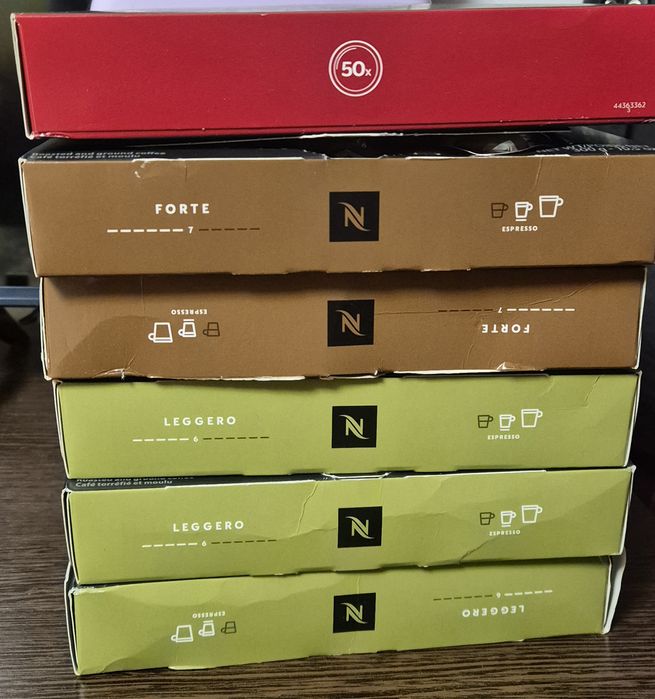 Nespresso capsule plate set de 6