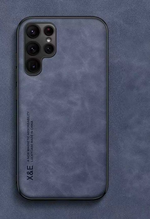 Магнитен калъф от еко кожа за Samsung Galaxy S