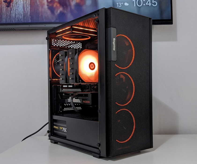 PC Ryzen 5 7500F RX 9060XT 16GB 1TB NVMe 32GB DDR5
