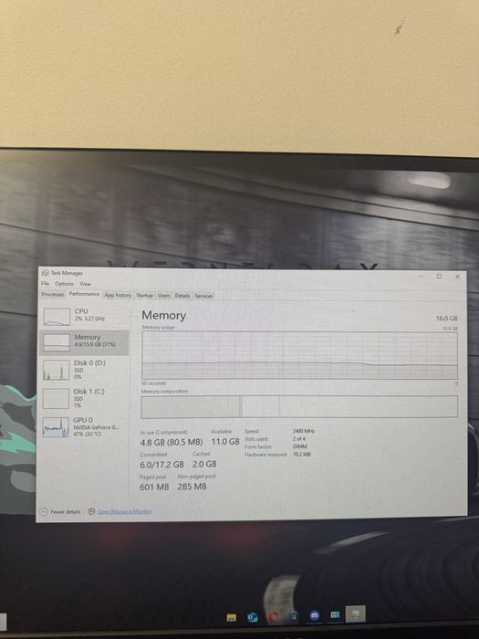 Pc gaming gtx1660 super ghost edition+ monitor acer 75hz 23”