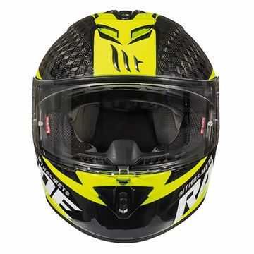 Мото каска MT Rapide Pro Carbon Carbon Fluo мотор писта пистов ПРОМО!