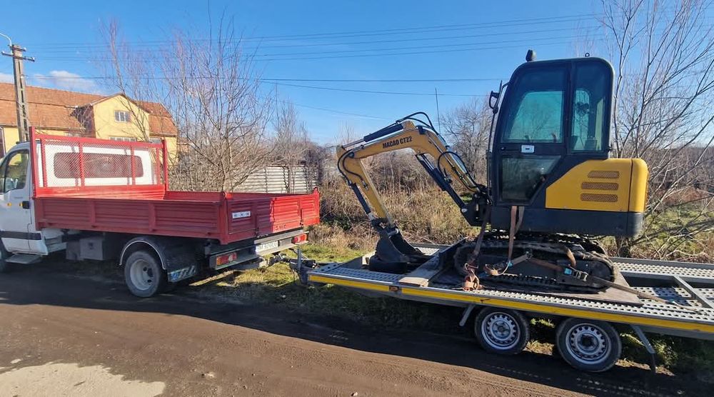 Prestări servicii/închiriere mini excavator