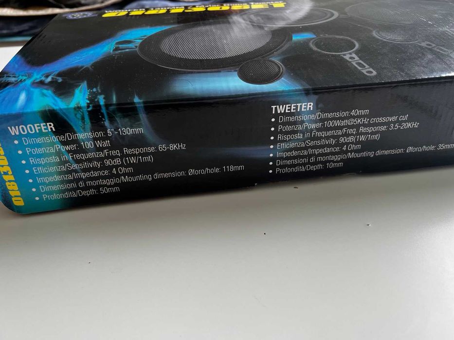 Автомобилни тонколони 5'' (130мм) двукомпонентни