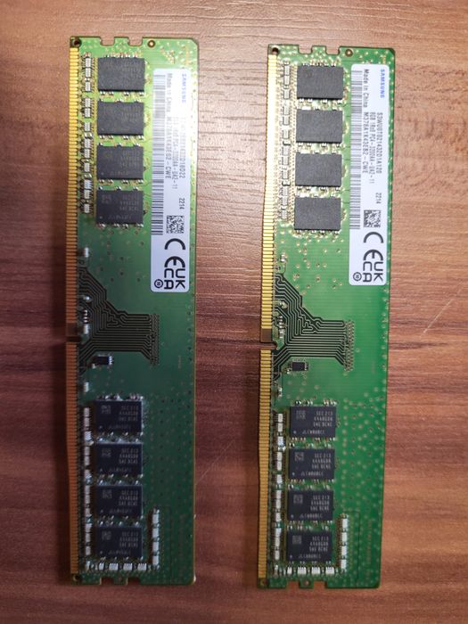 16 GB RAM DDR4 3200 MHz (2x8)