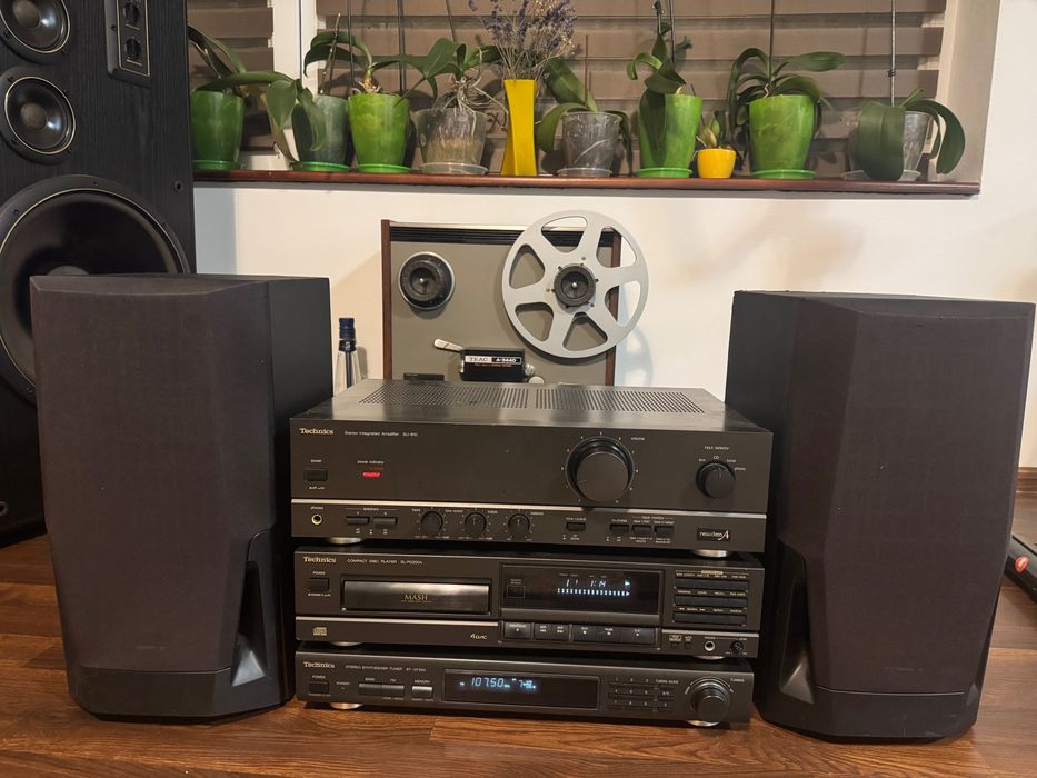 Technics amplificator cd tuner boxe