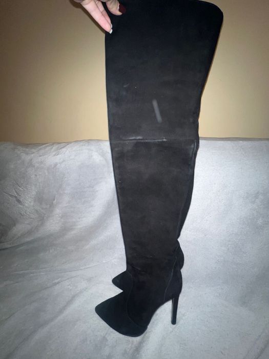 Cizme cu toc piele naturala!