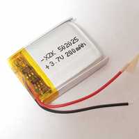 502025 - Acumulator Li-Polymer - 3,7 V - 200mah 20x25x5mm