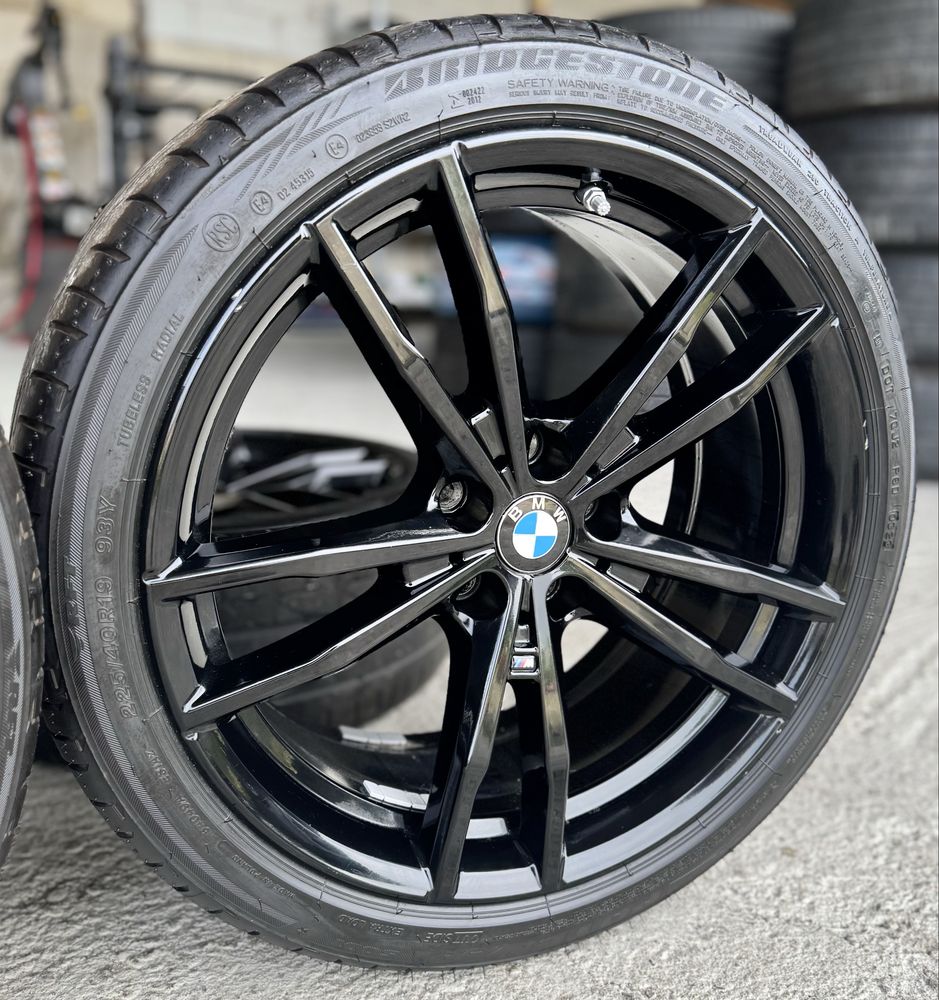 Jante Bmw Seria3 Seria4 G20 G22 R19 Originale 791M Black Bridgestone