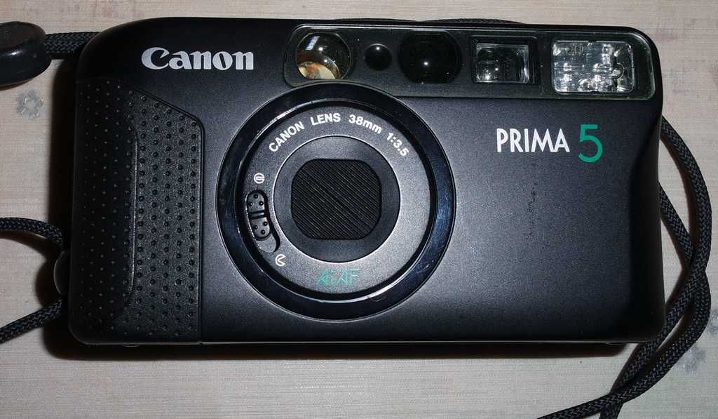 пленочный фотоаппарат CANON PRIMA5 интереснее Olympus mju:II