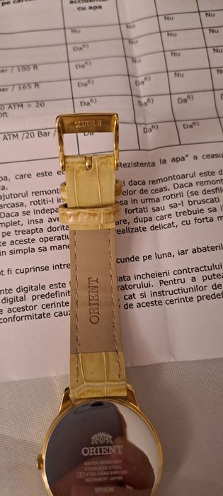 Ceas nou dama Orient Contemporary Quartz RF-QA0003G