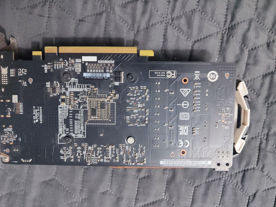 Placa video MSI GeForce gtx 1060 6g 192bit