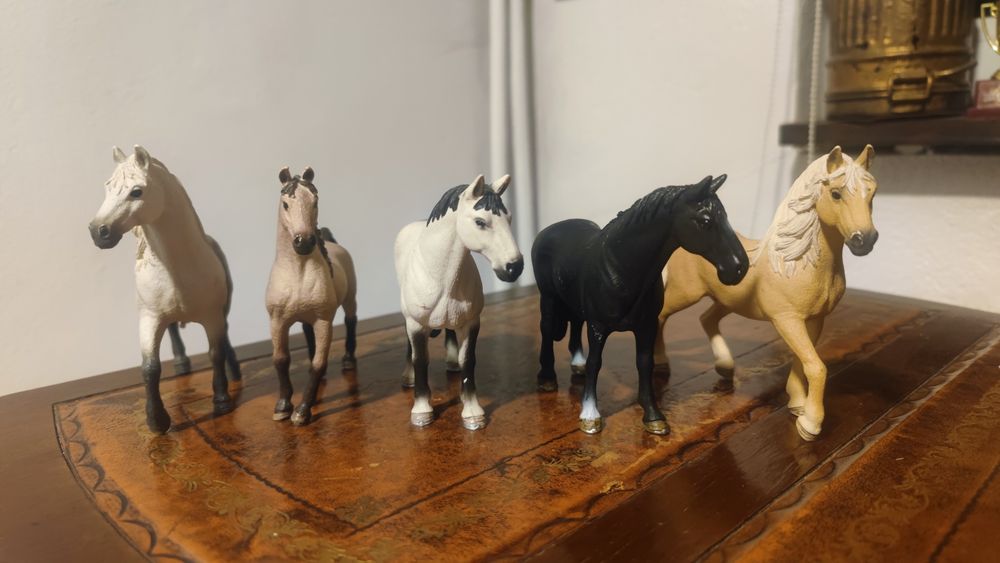 Set figurine cai Schleich originale.