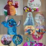 Baloane : Stitch,Frozen,Ursul,Barbie,Hello Kitty,curcubeu