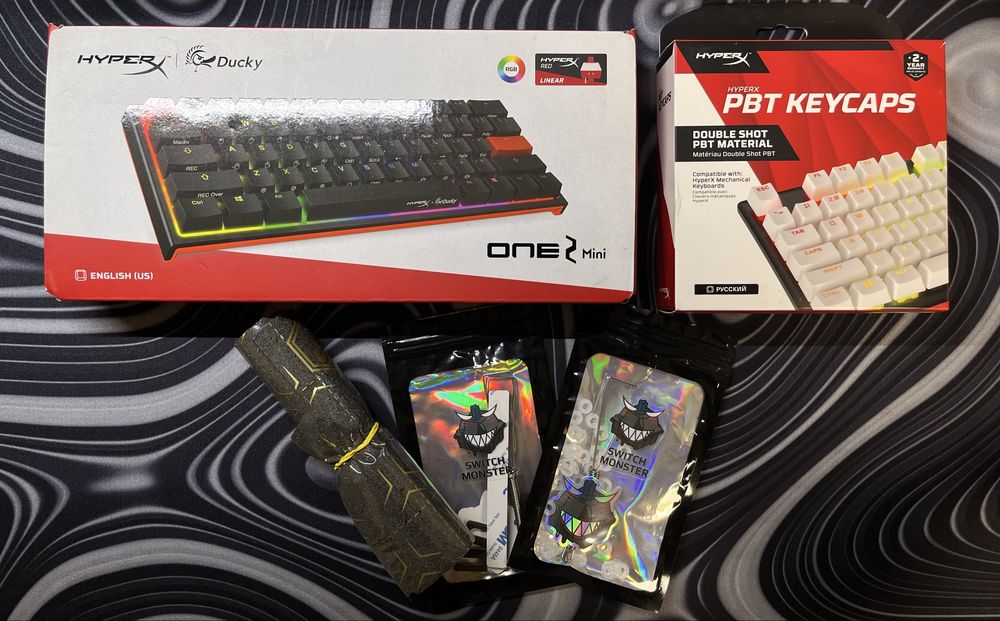 Механическая класиатура HyperX ducky one 2 mini