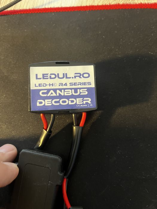 Set LED H7 Night Lusmar Breaker + adaptoare – noi, fără cutie!