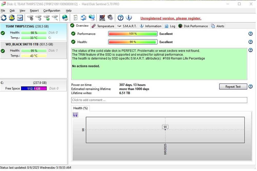 SSD M.2 TeamGroup MS30 256GB M.2 2280 SATA-III.