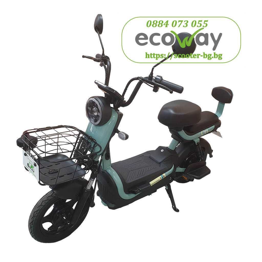 Електрически скутер EcoWay Kuge 240W. до 25 km/h и пробег до -80км