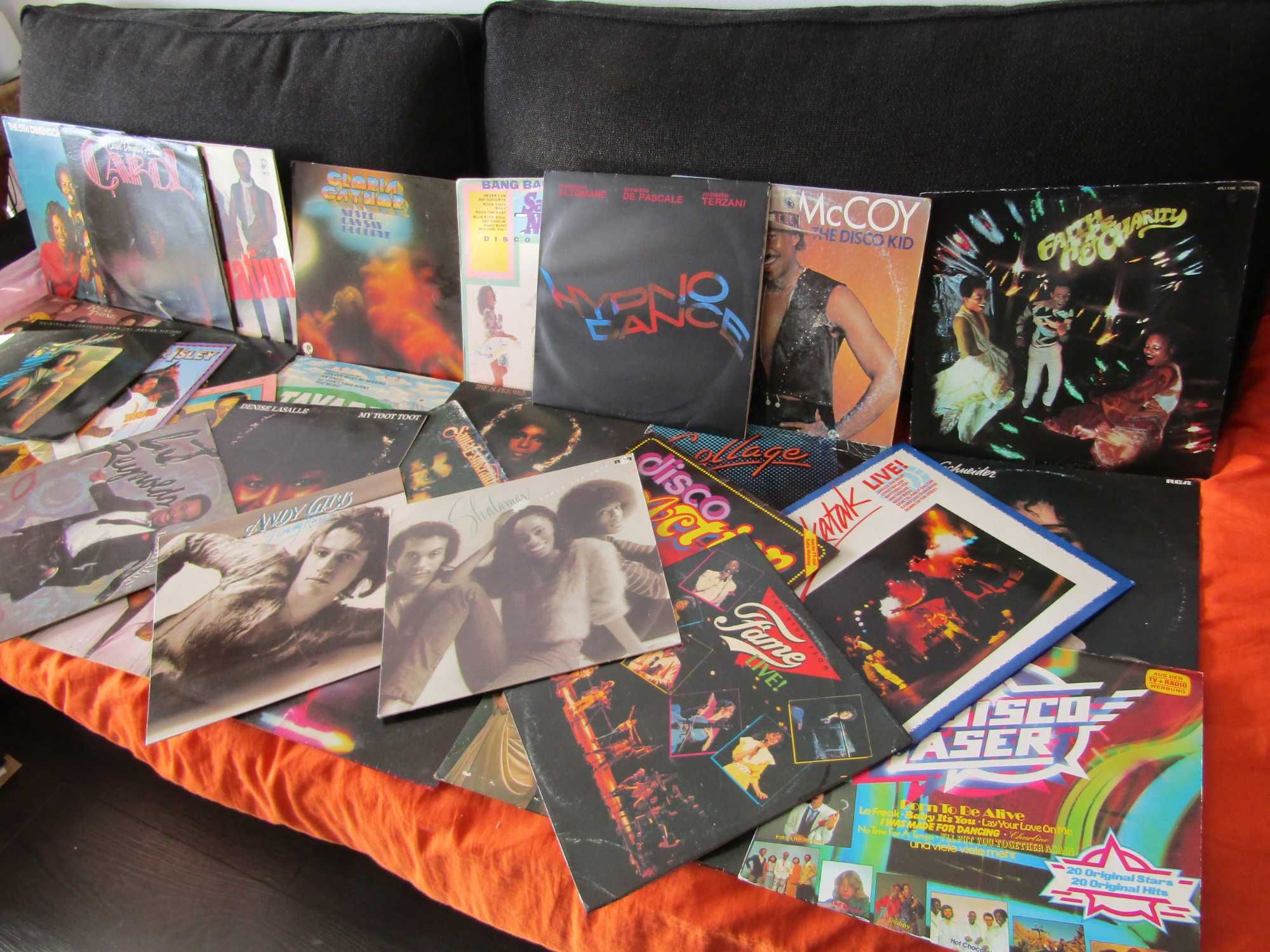 Lot 33 Discuri Vinil Album Disco Vintage 1974/1989 Testa VG+