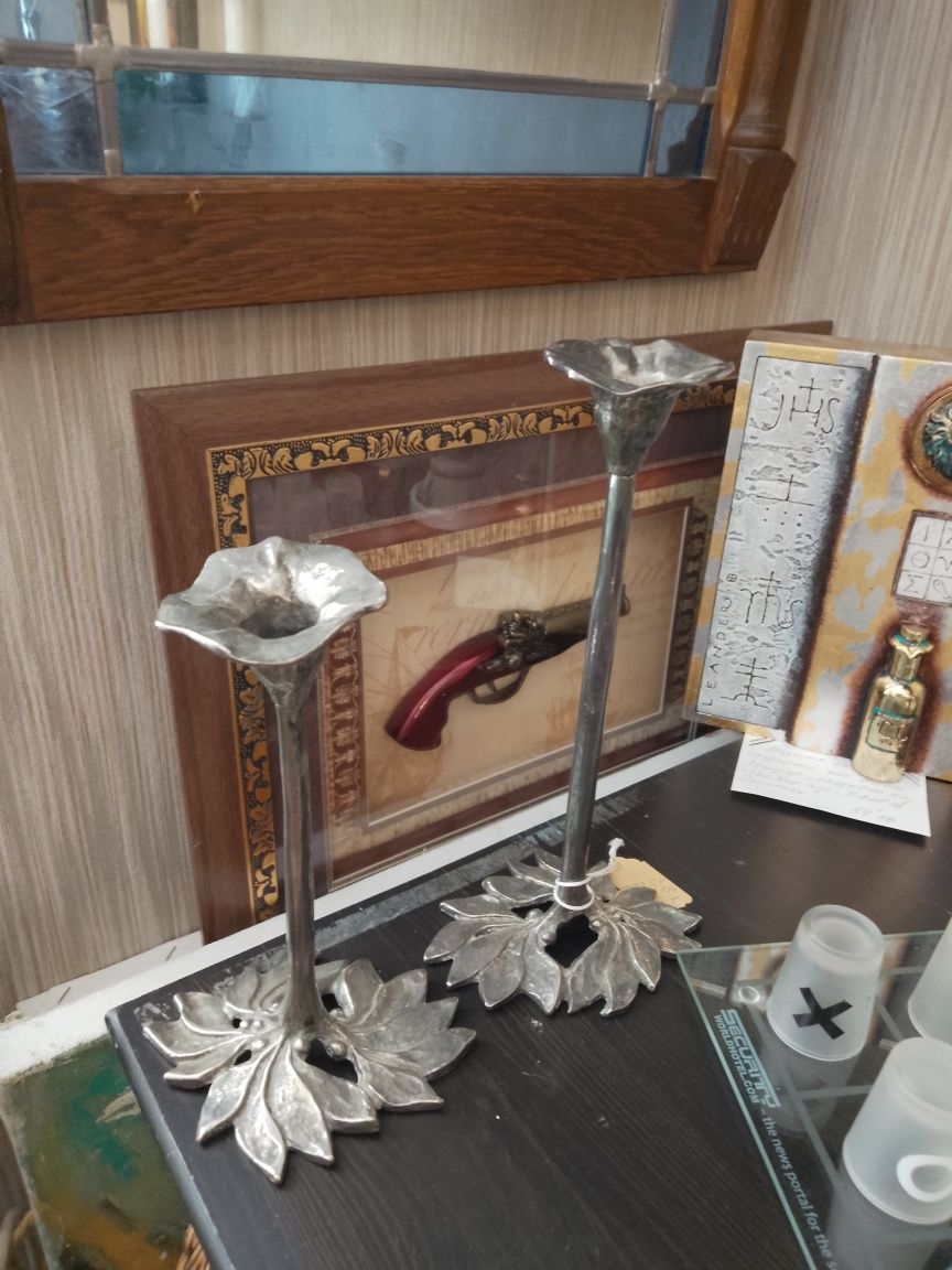 Газени лампи, свещници