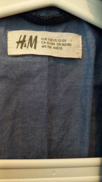Sacou bleumarin baiat, 158 cm, 12-13 ani