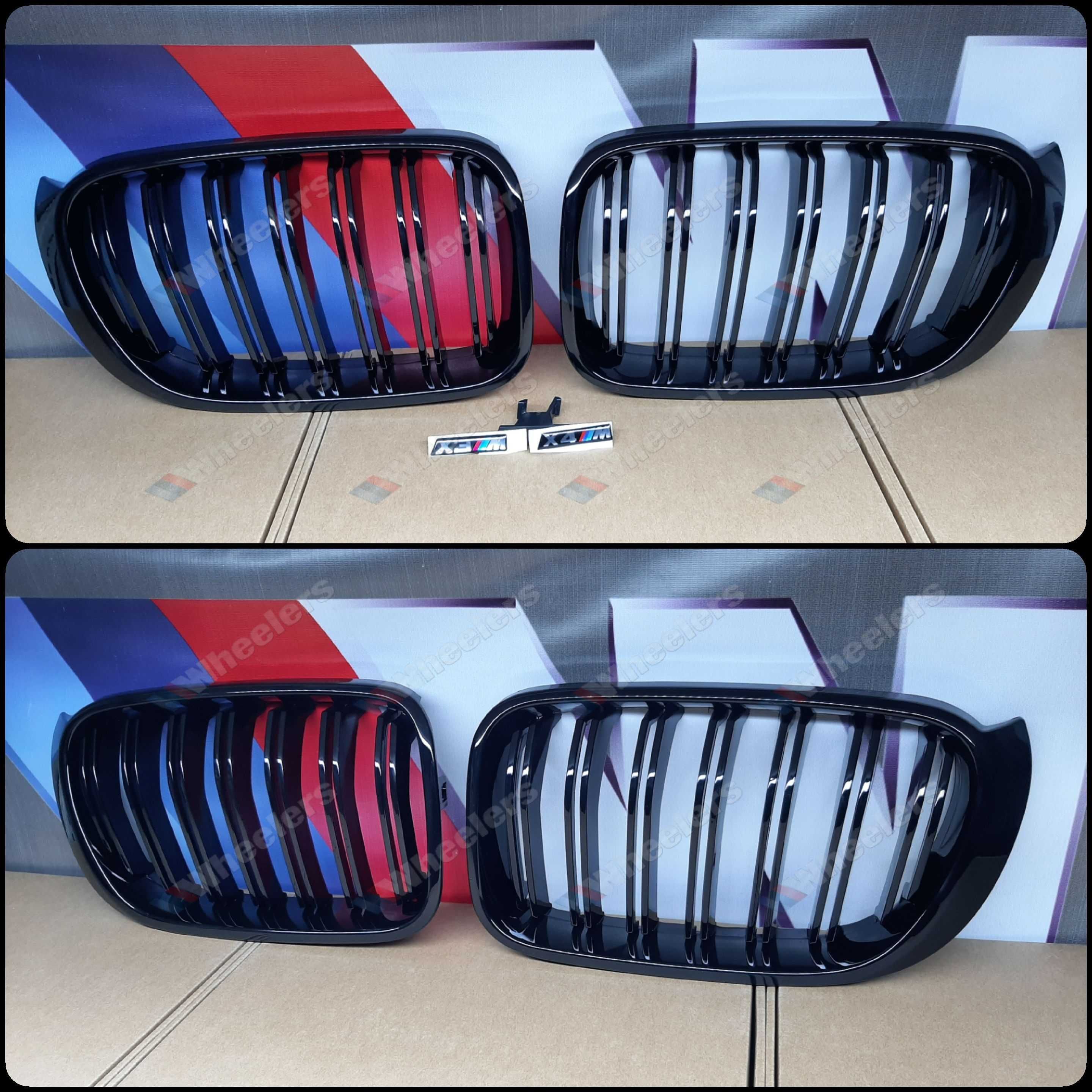 Решетки ноздри BMW X3 X4 X5 X6 F25 F26 F15 F16 performance