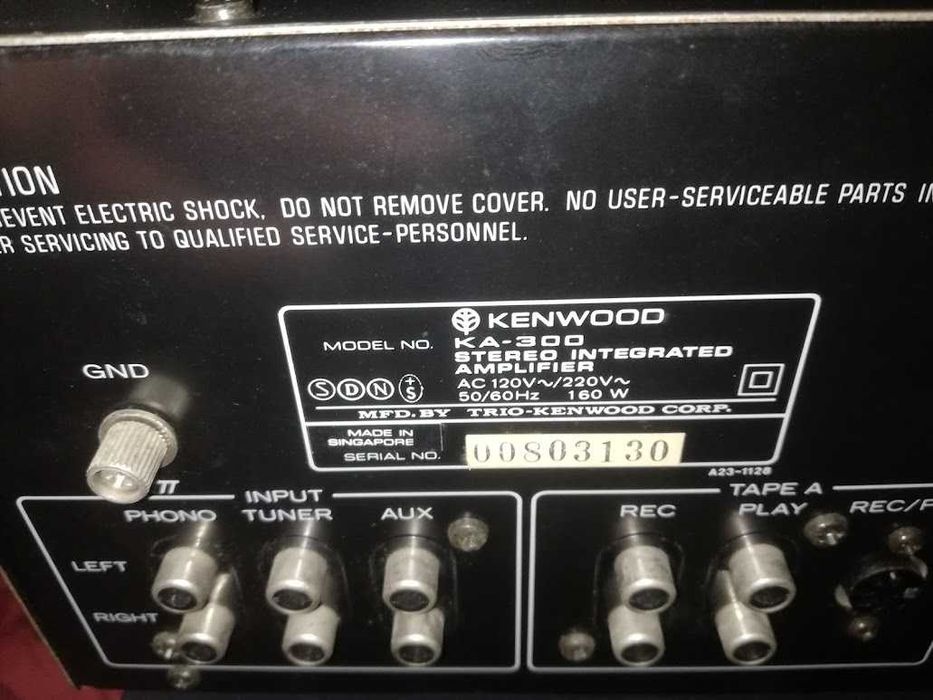 Vand amplificator KENWOOD KA 300