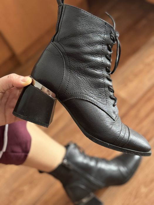 Ботильоны весна-осень натуральная кожа