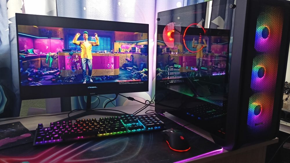 Мощный игровой компьютер RTX 3080 10gb