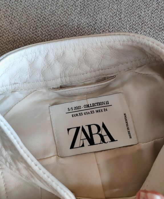 Geaca din piele Zara limited edition