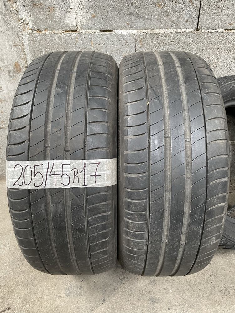 Anvelope 205/45 R17 MICHELIN vară