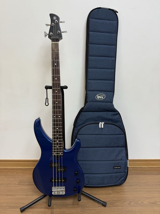 Бас-гитара Yamaha TRBX174 Dark Blue Metallic c чехлом BAG&MUSIC