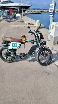 Bicicleta electrica pegas partizan top speed 42km/h range 30 km