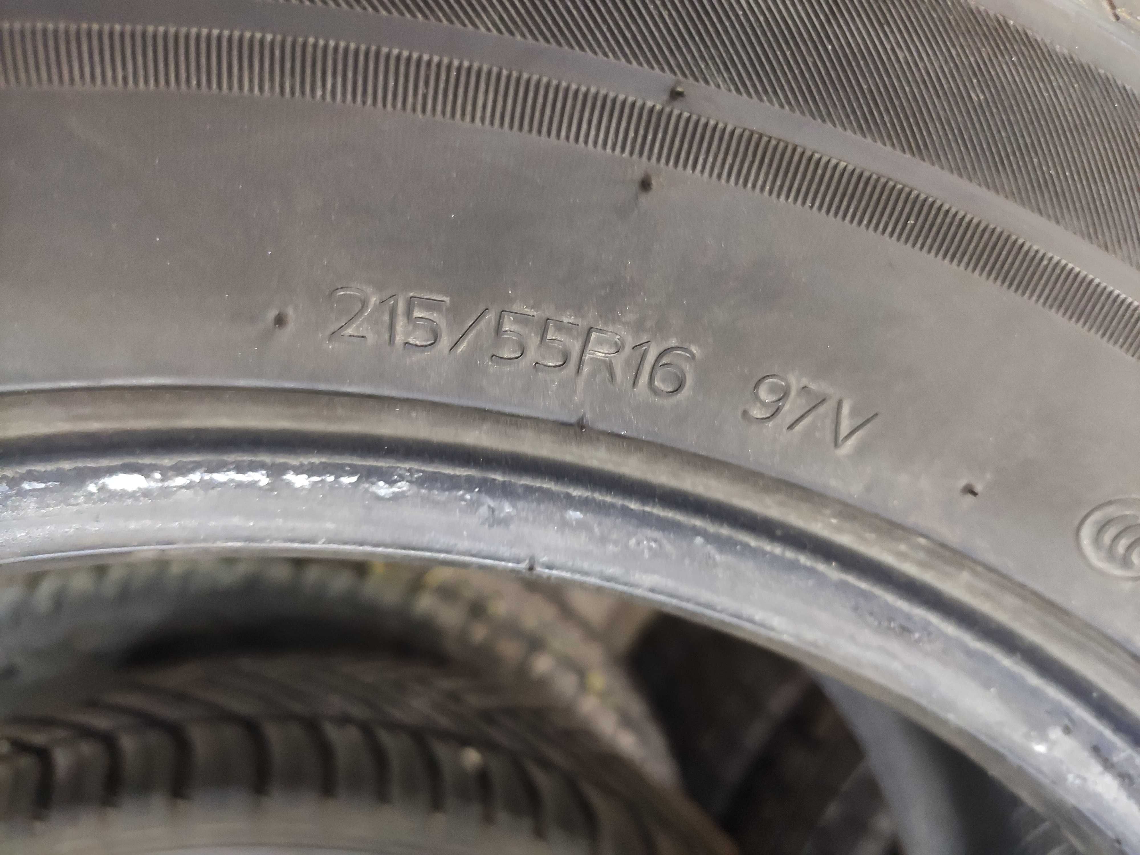 2бр Всесезонни гуми 215 55 16 - Hankook - DOT 2022