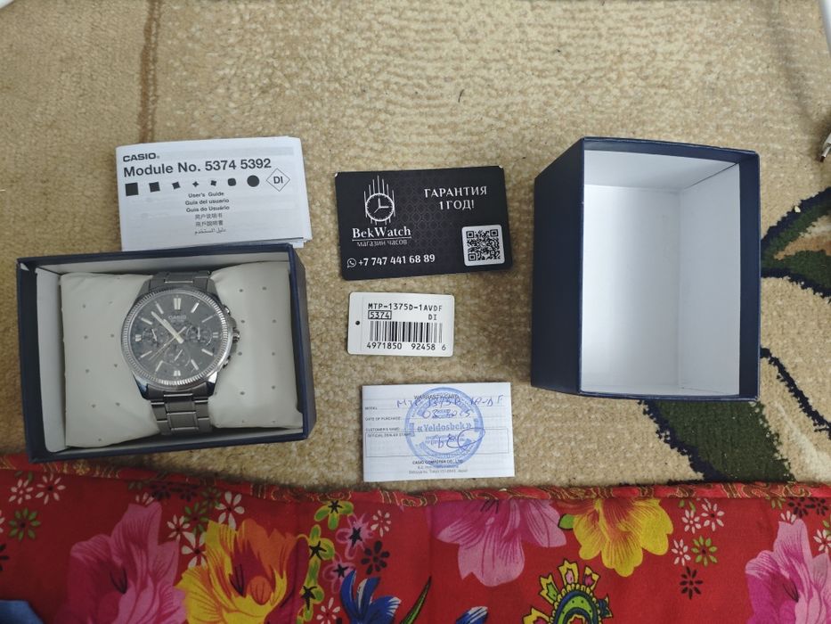 Продаю часы casio mtp 1375d 1avdf