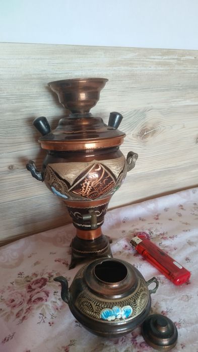 Самовар сувенир декорация