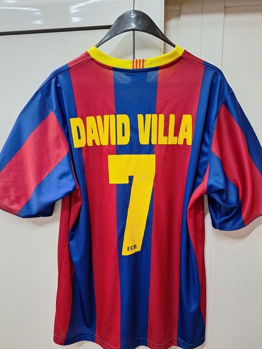 Фенска тениска FC Barcelona ,FCB Produkte oficial-David Villa 7, XXL