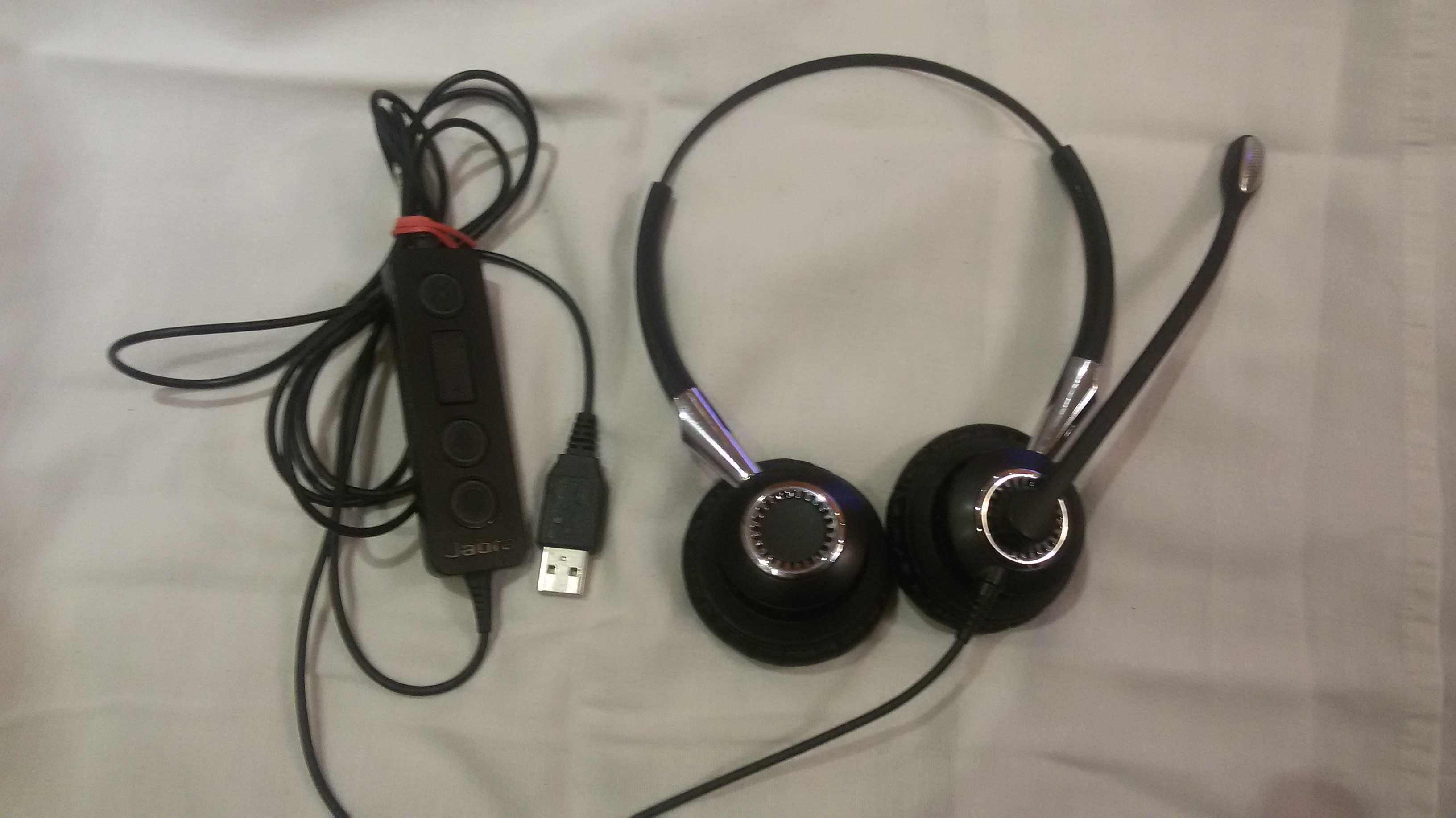Jabra BIZ 2400 II USB Duo MS NC слушалки с микрофон