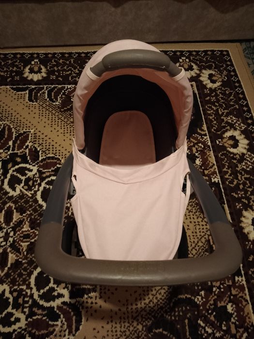 Количка за кукли 3 в 1 Smoby - Maxi Cosi Quinny, светлорозова