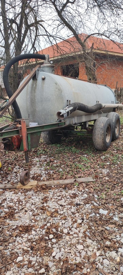 Vidanja (cisternă,vitanja) zincata 5000 l tandem galvanizata