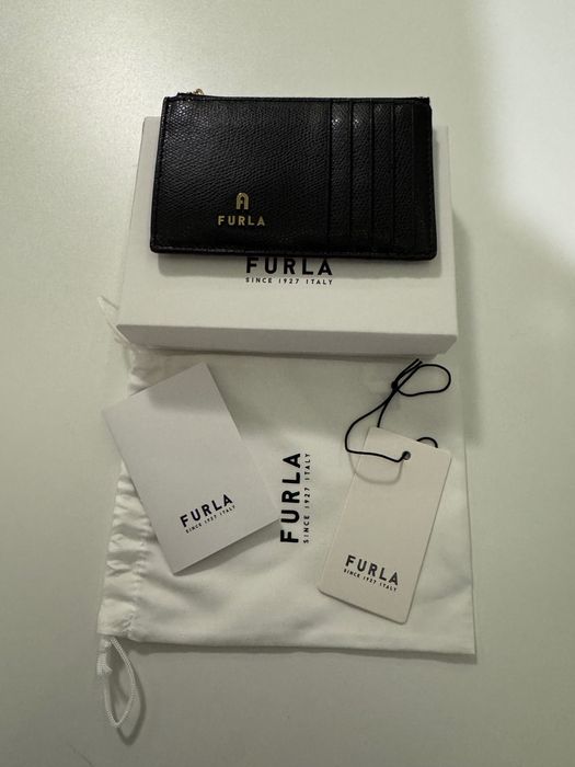 Furla черен портфейл