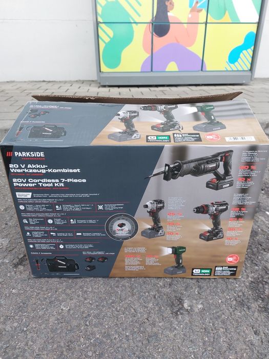 Pachet parkside 7 piese