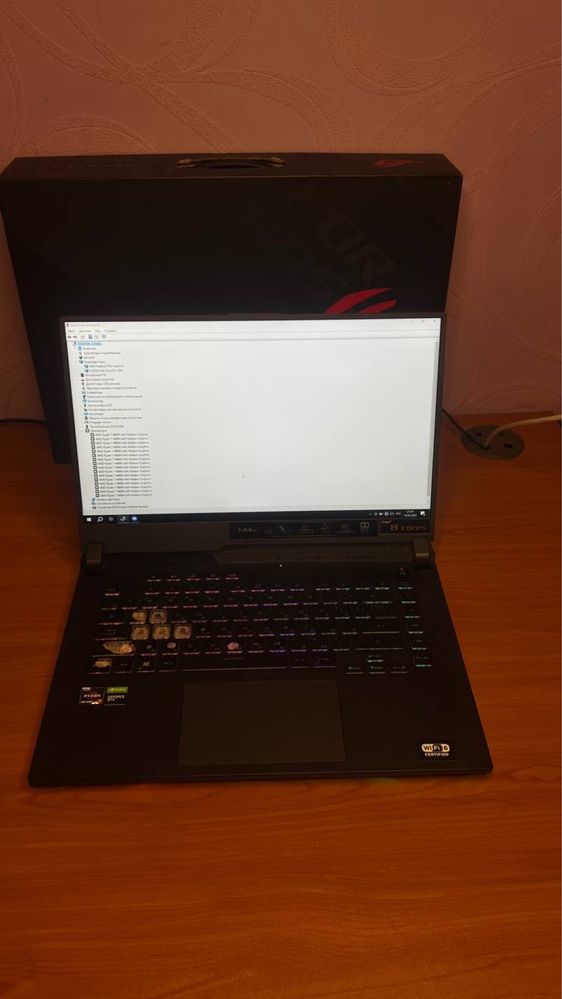 Asus Rog Strix g513, 1650 4gb, Ryzen 7 4800H, 8/512, FullHD