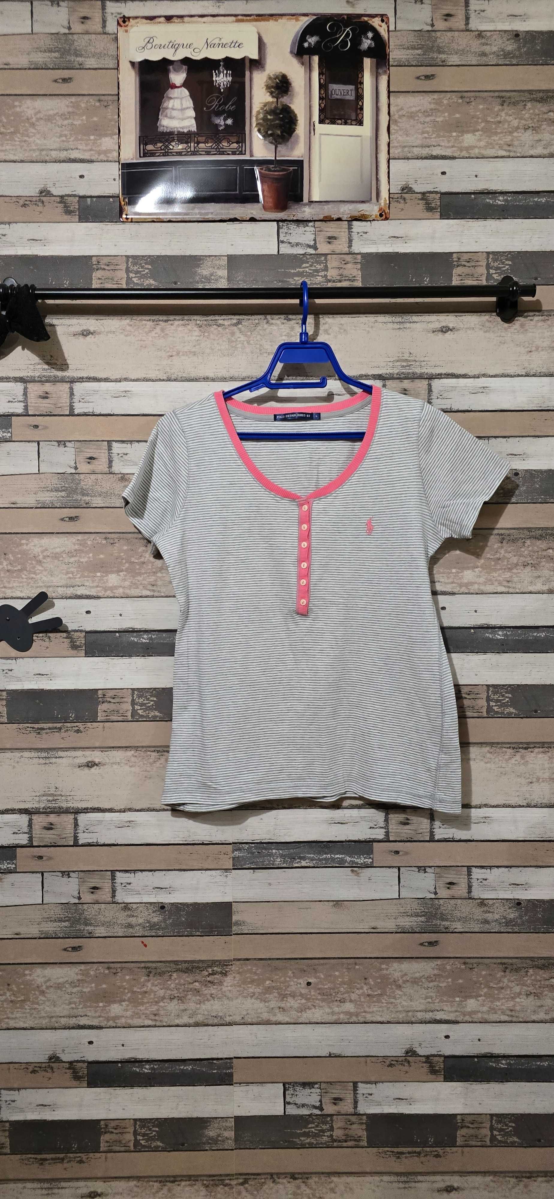 Polo Ralph Lauren M/L-дамска тениска (х-127)