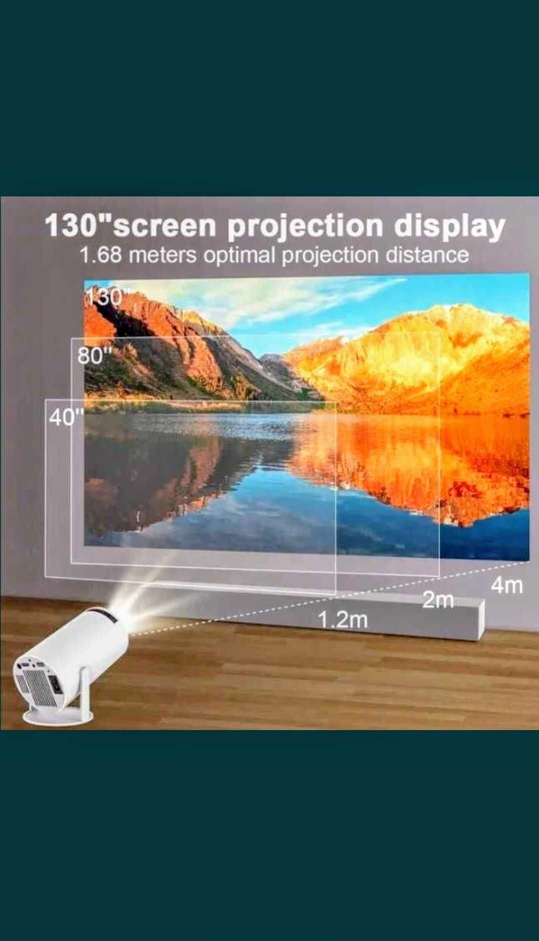 Ultra HD Smart Android Projectorr HY300 Pro

Wifi 6/BT5.0/4K  -БЯЛ