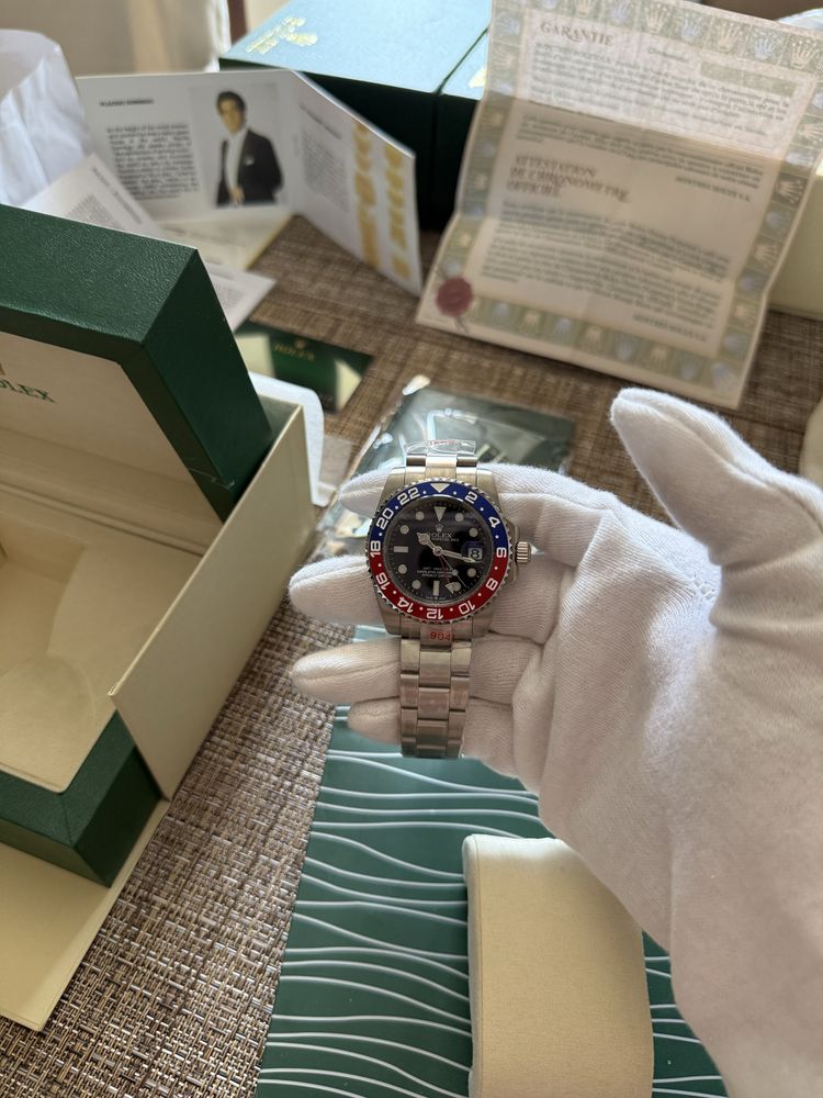 Часовник Rolex Gmt-Master || Pepsi Ролекс Гмт-Мастър Пепси