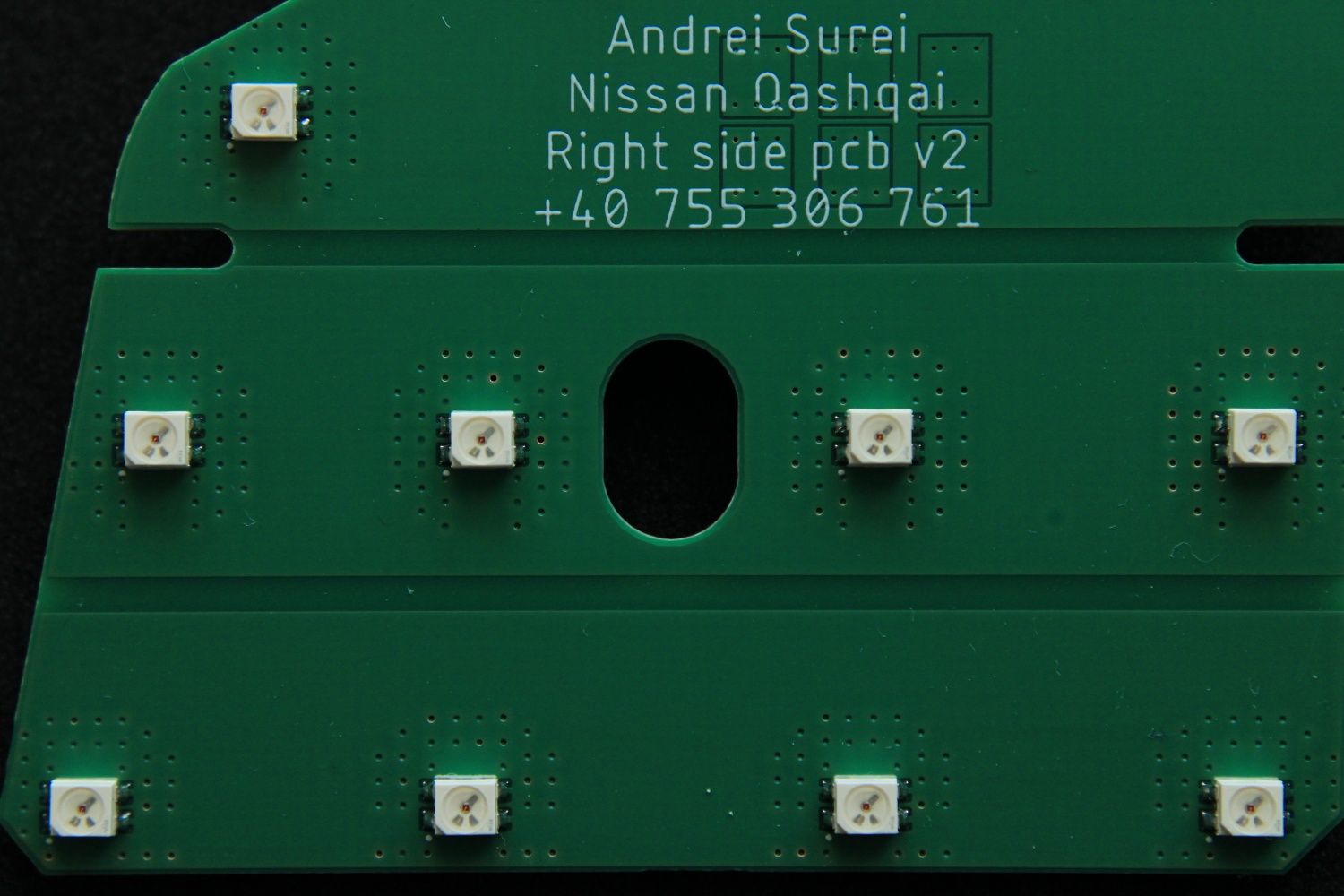 Placă/plăcuțe/pcb stop/stopuri led Nissan Qashqai J10