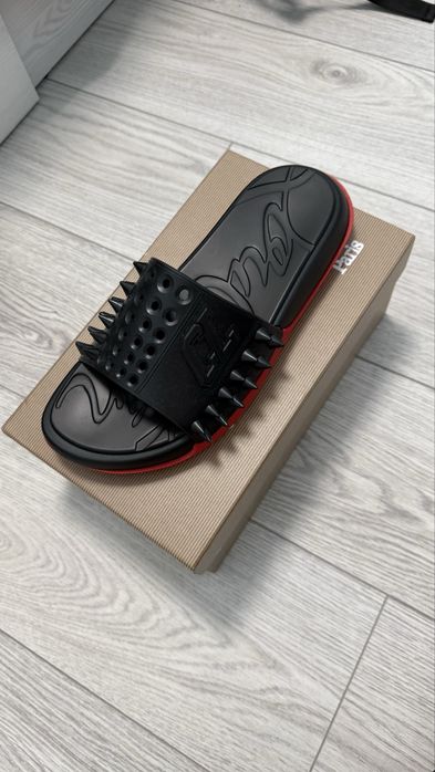 Чехли/Джапанки Christian Louboutin Take it Easy Slides 42