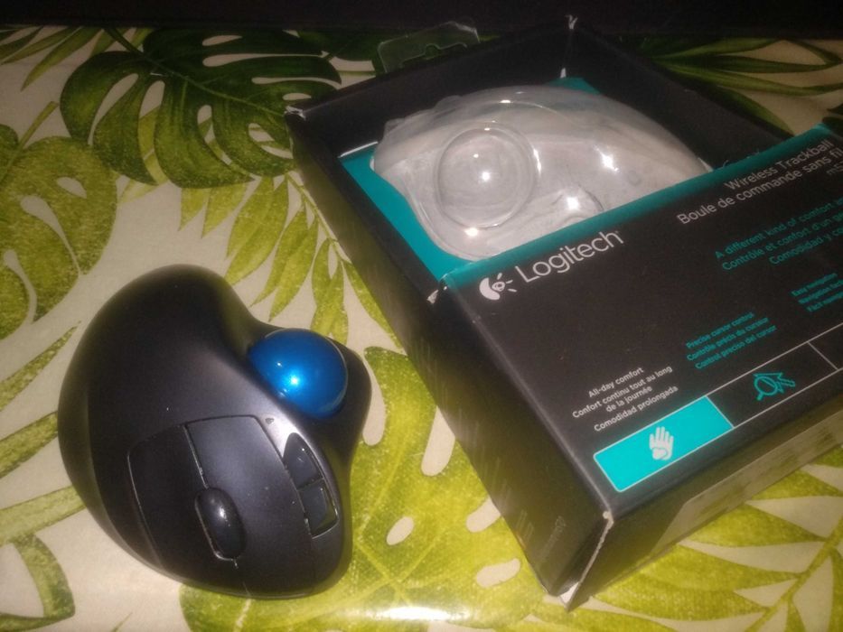 Logitech мышь трекбол M570 компьютерная мышка